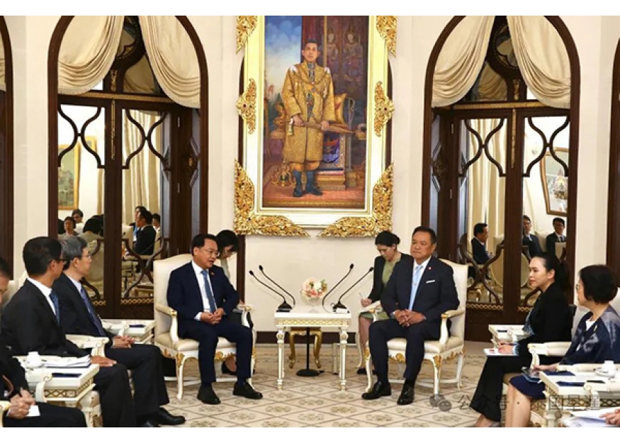 2025–10-17 驻泰国大使张建卫会见泰国总理兼内政部长阿努廷